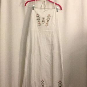 Womens Maxi White Dress